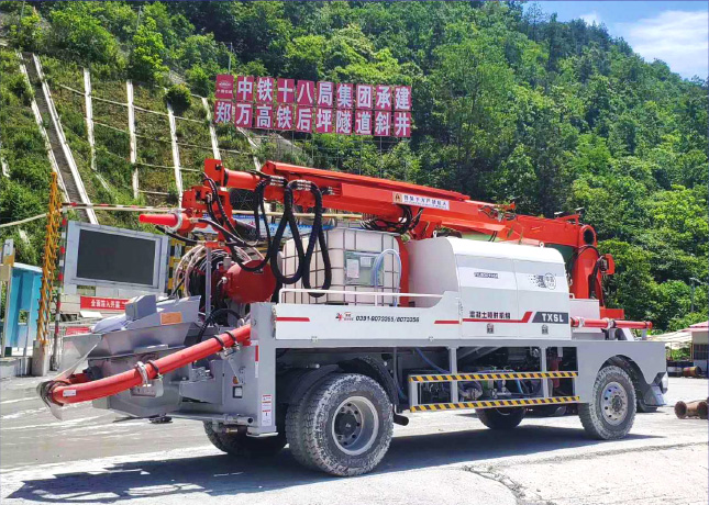 鄭（zhèng）萬高鐵後坪隧道（dào）斜井